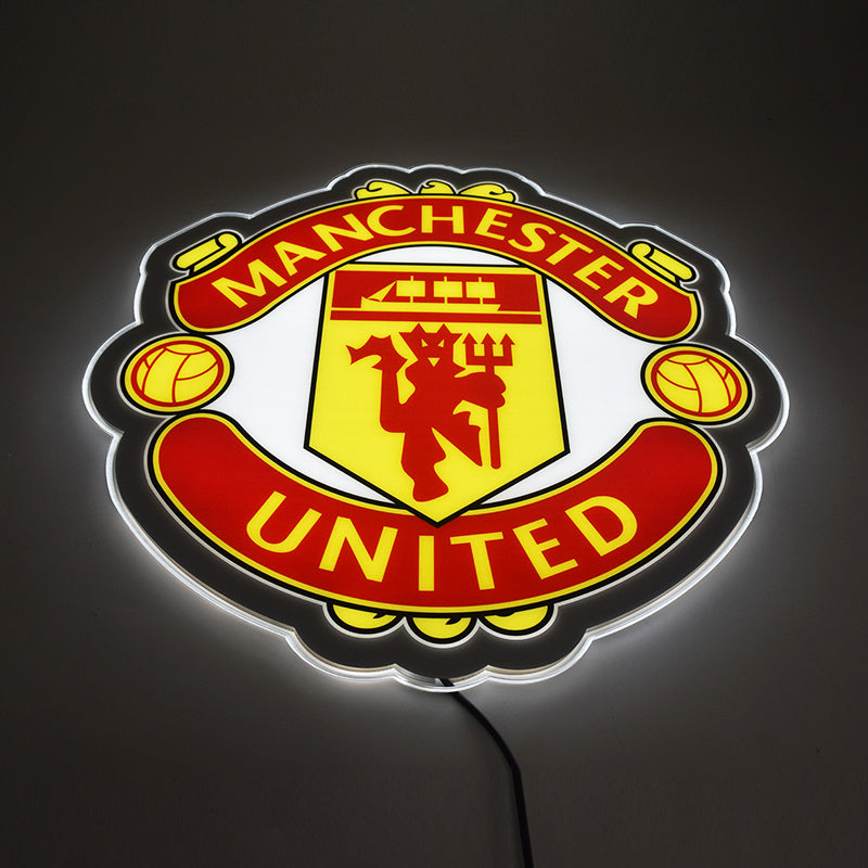 MUN FC Badge LED 15 inches (38cm)