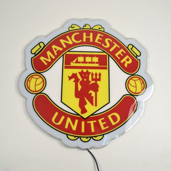 MUN FC Badge LED 15 inches (38cm)