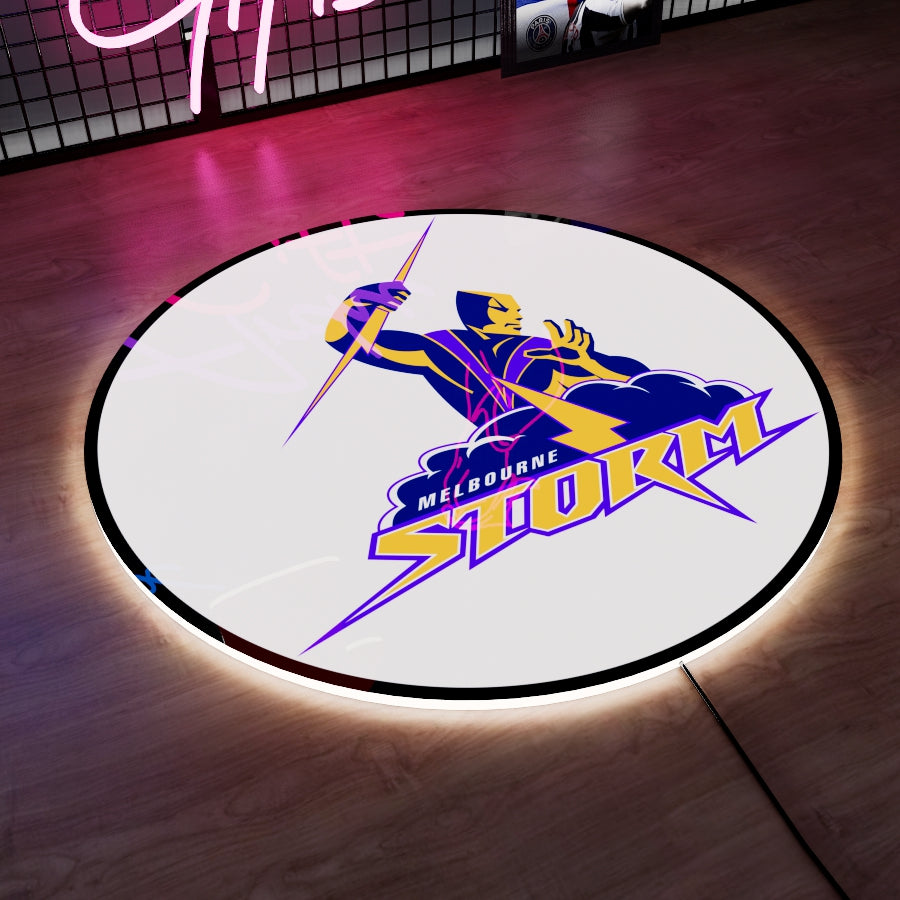 Melbourne Storm Logo LED Wall light
