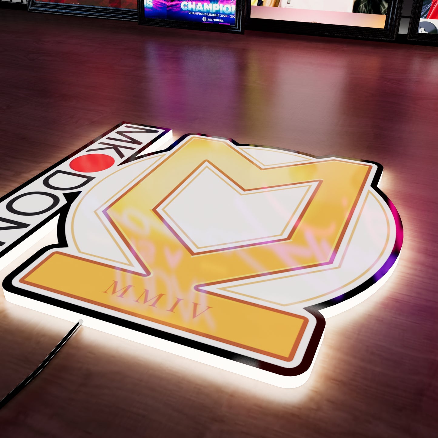 Milton Keynes Dons FC Logo LED