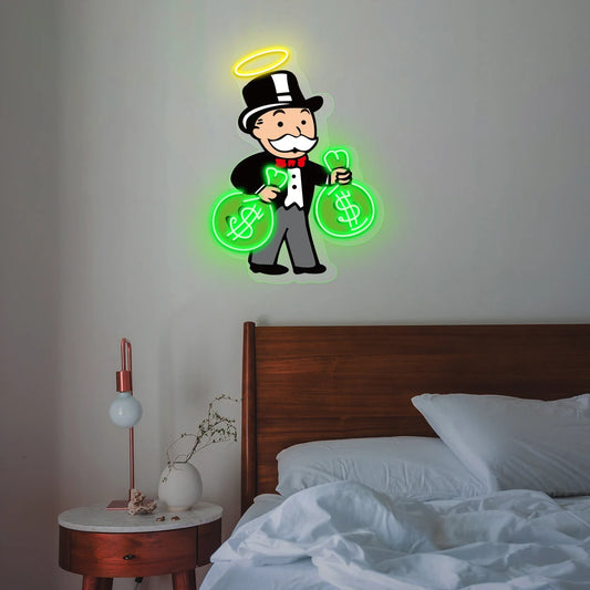 Monopoly Cash Neon Sign