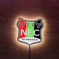 NEC Nijmegen FC logo LED Wall light
