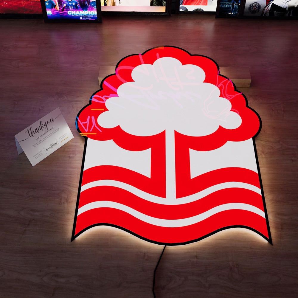 NFO FC Badge LED 15 inches (38cm)