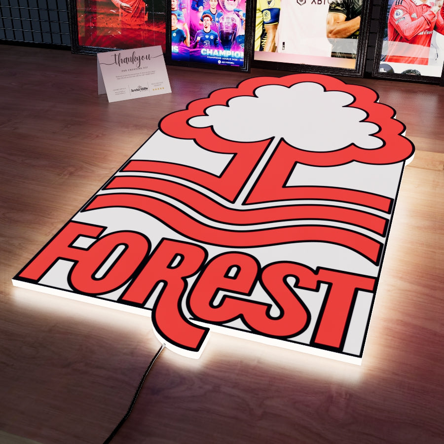 NFO FC Badge LED 15 inches (38cm)