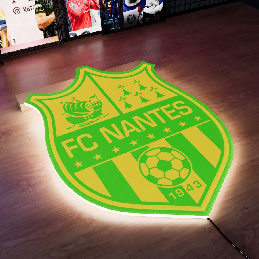 Nantes FC Badge LED 15 inches (38cm)