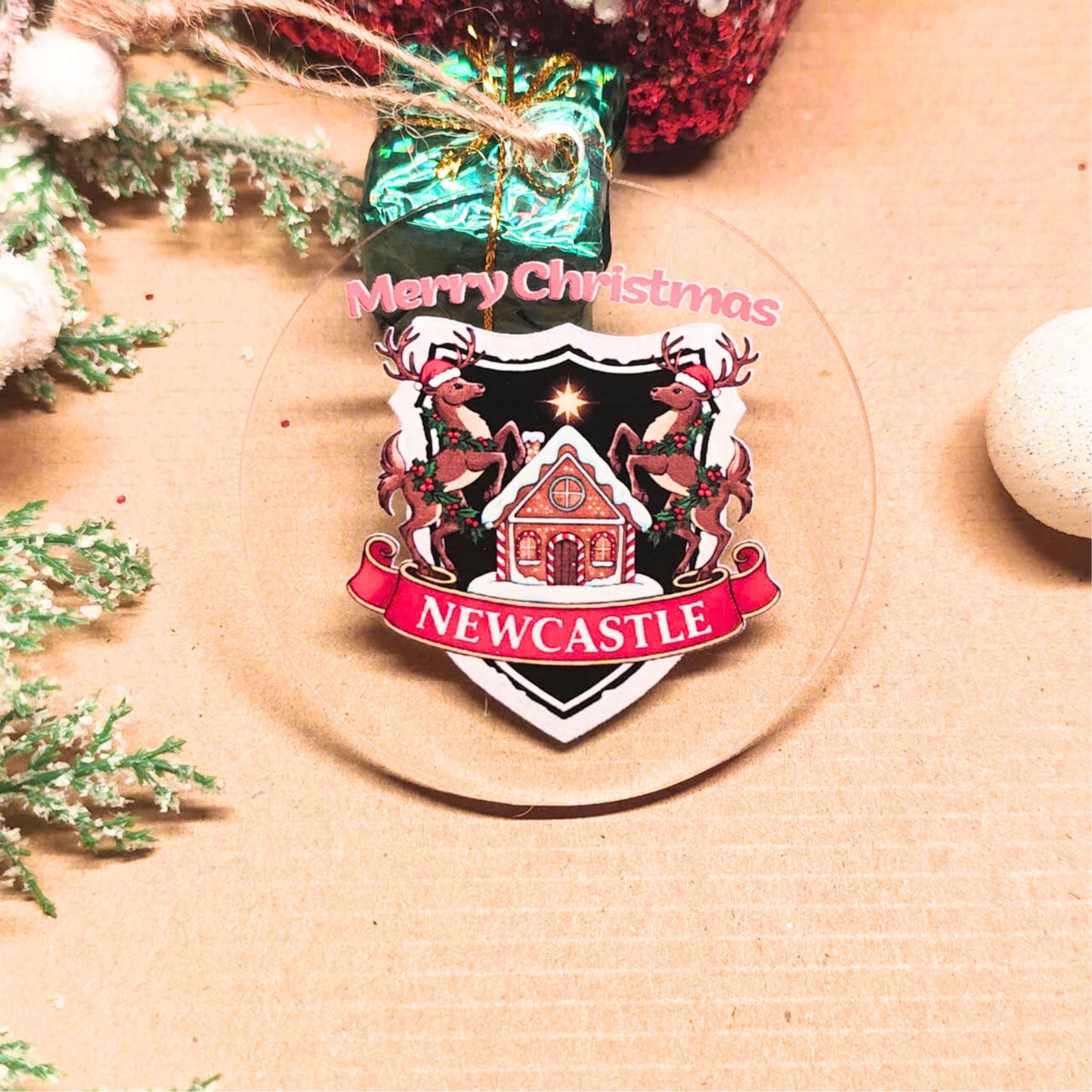 Newcastle United Christmas Ornament