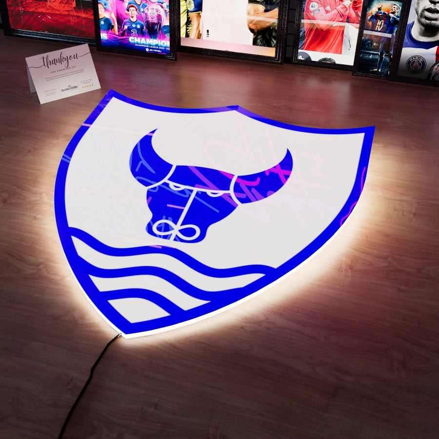 OXF FC Badge LED 15 inches (38cm)