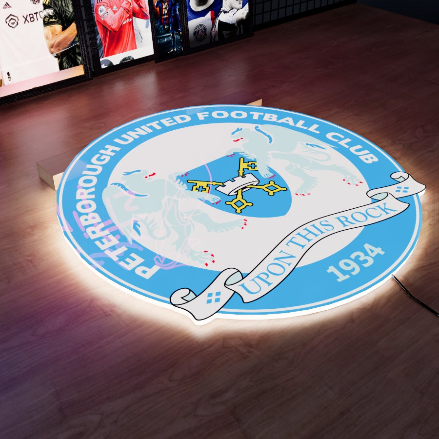 PET FC Badge LED 15 inches (38cm)