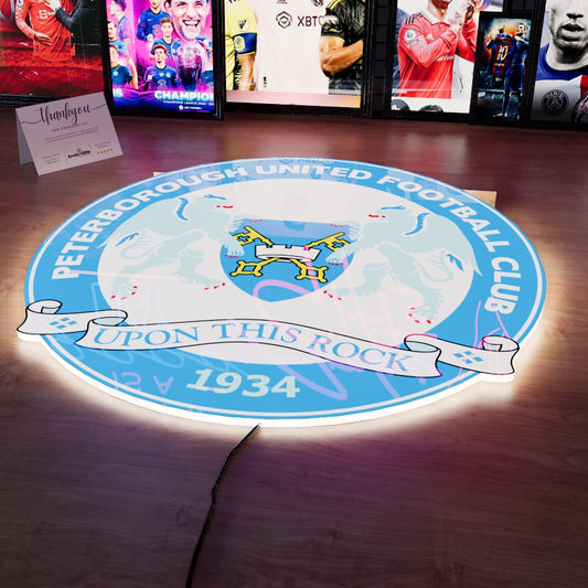 PET FC Badge LED 15 inches (38cm)