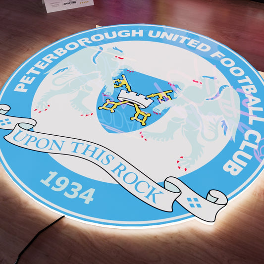 PET FC Badge LED 15 inches (38cm)
