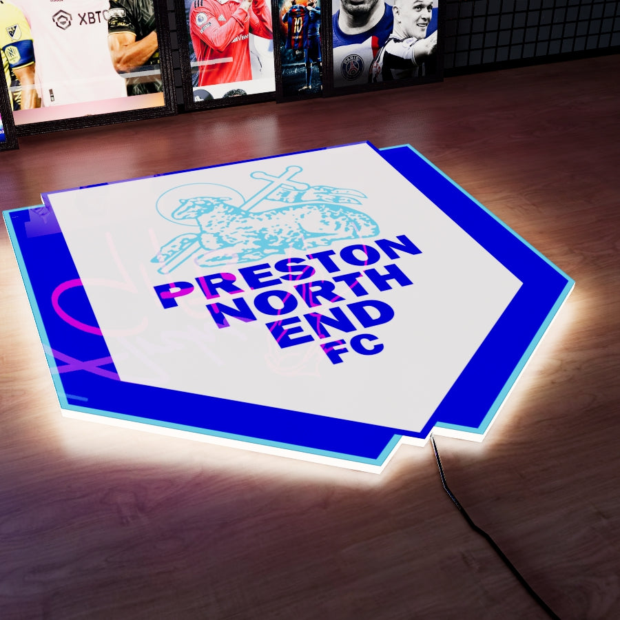 PNE FC Badge LED 15 inches (38cm)