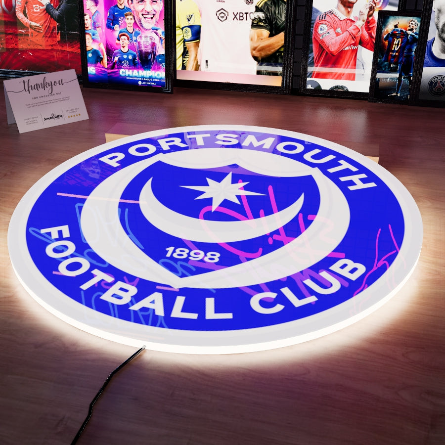 POR FC Badge LED 15 inches (38cm)