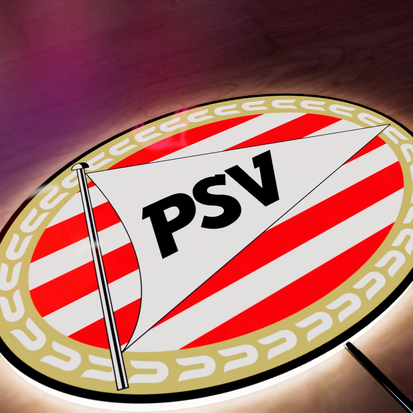 PSV FC logo LED Wall light