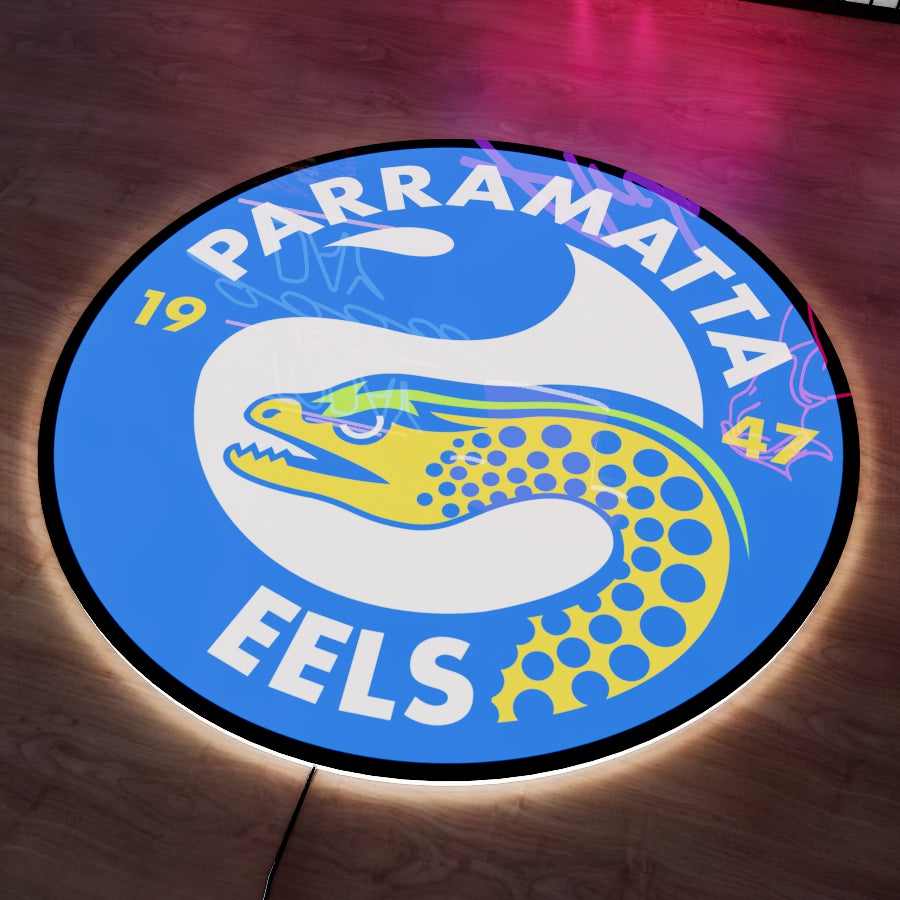 Parramatta Eels Logo LED Wall light