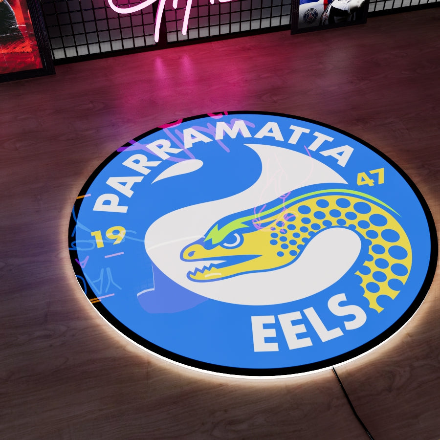 Parramatta Eels Logo LED Wall light