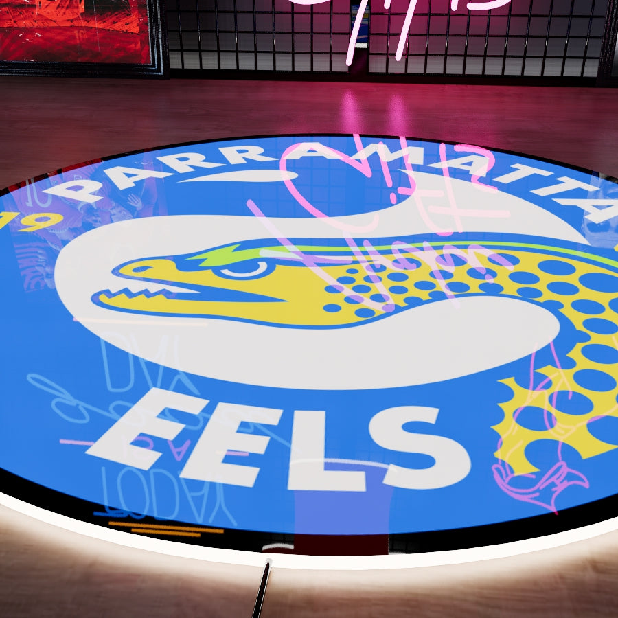 Parramatta Eels Logo LED Wall light