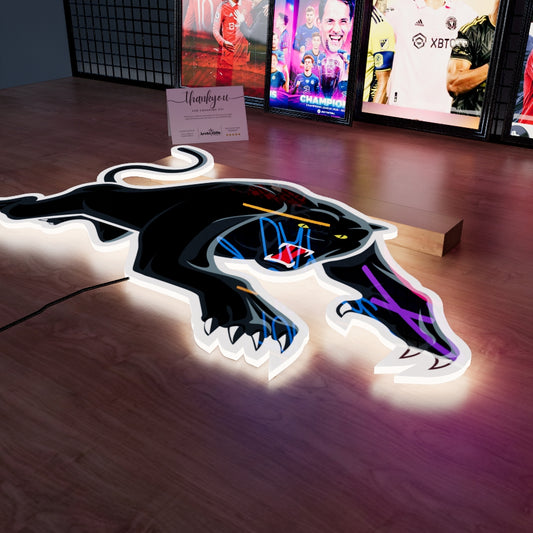 Penrith Panthers LED Wall light