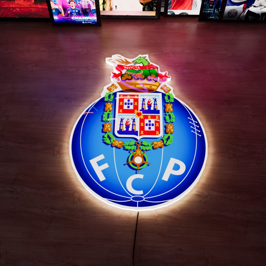 Porto FC Logo LED Wall light