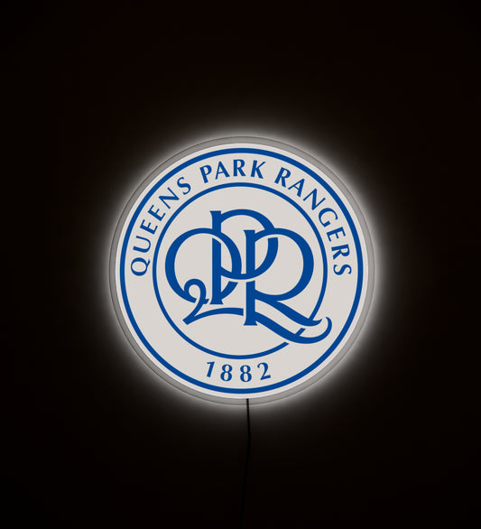 QPR FC Badge LED 15 inches (38cm)