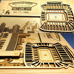 Rice-Eccles Stadium - Home of the University of Utah Utes