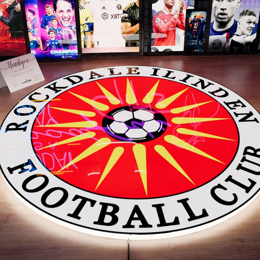 Rockdale Ilinden FC LED Wall light