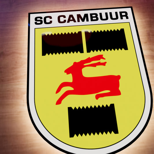SC Cambuur FC logo LED Wall light