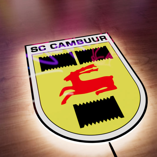 SC Cambuur FC logo LED Wall light