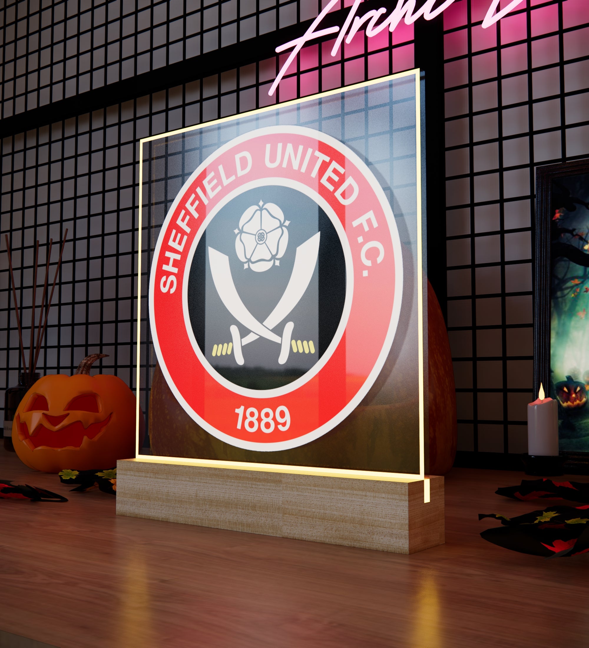 SHU FC Night Light