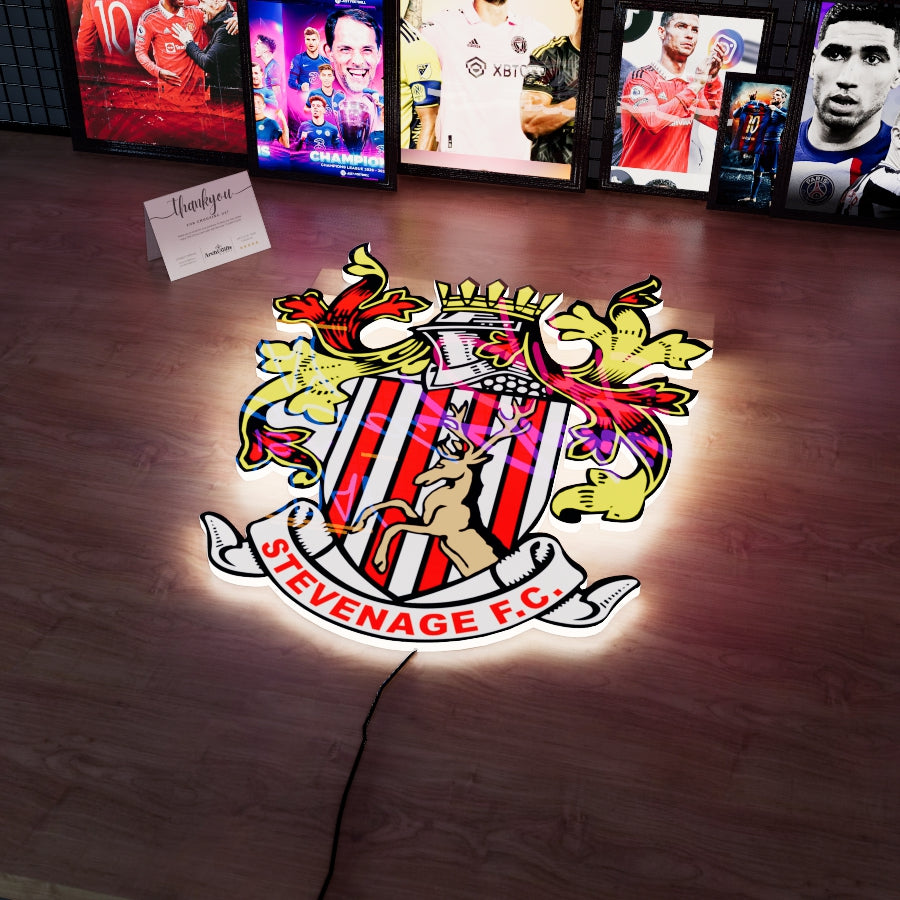 STE FC Badge LED 15 inches (38cm)