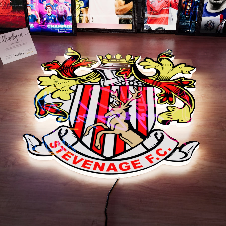 STE FC Badge LED 15 inches (38cm)