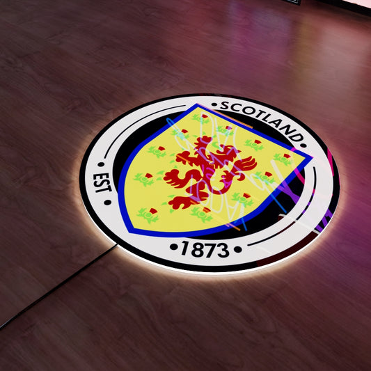 Scotland FC Logo LED Wall light