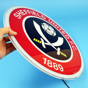 SHU FC Badge LED 15 inches (38cm)