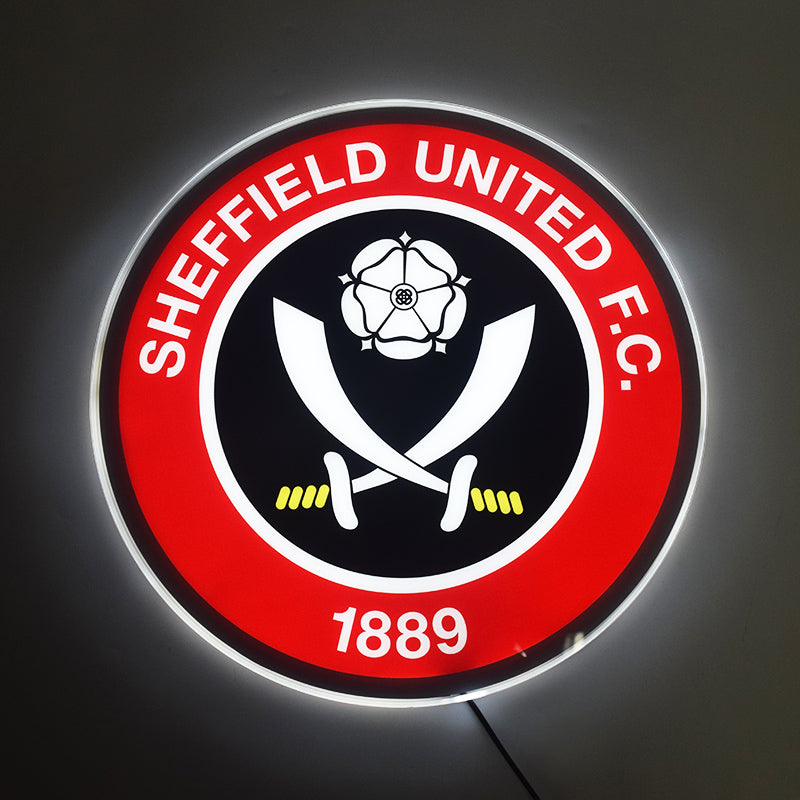 SHU FC Badge LED 15 inches (38cm)