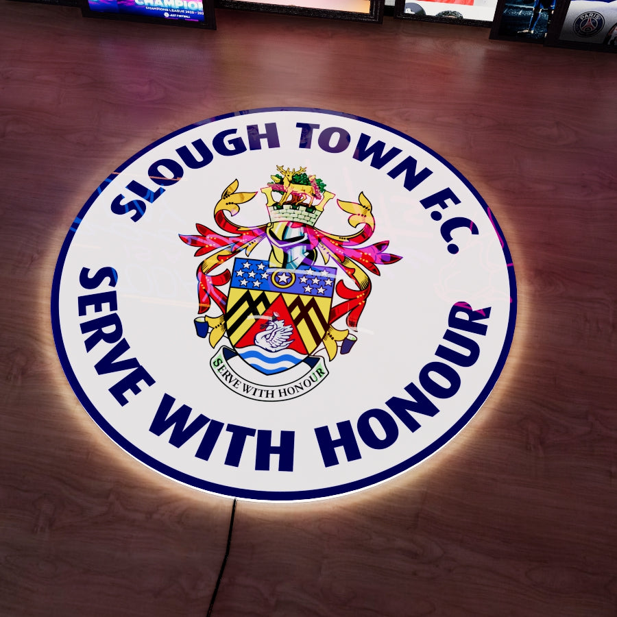 Slough Town Logo LED Wall light