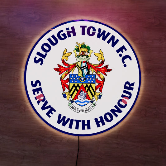 Slough Town Logo LED Wall light