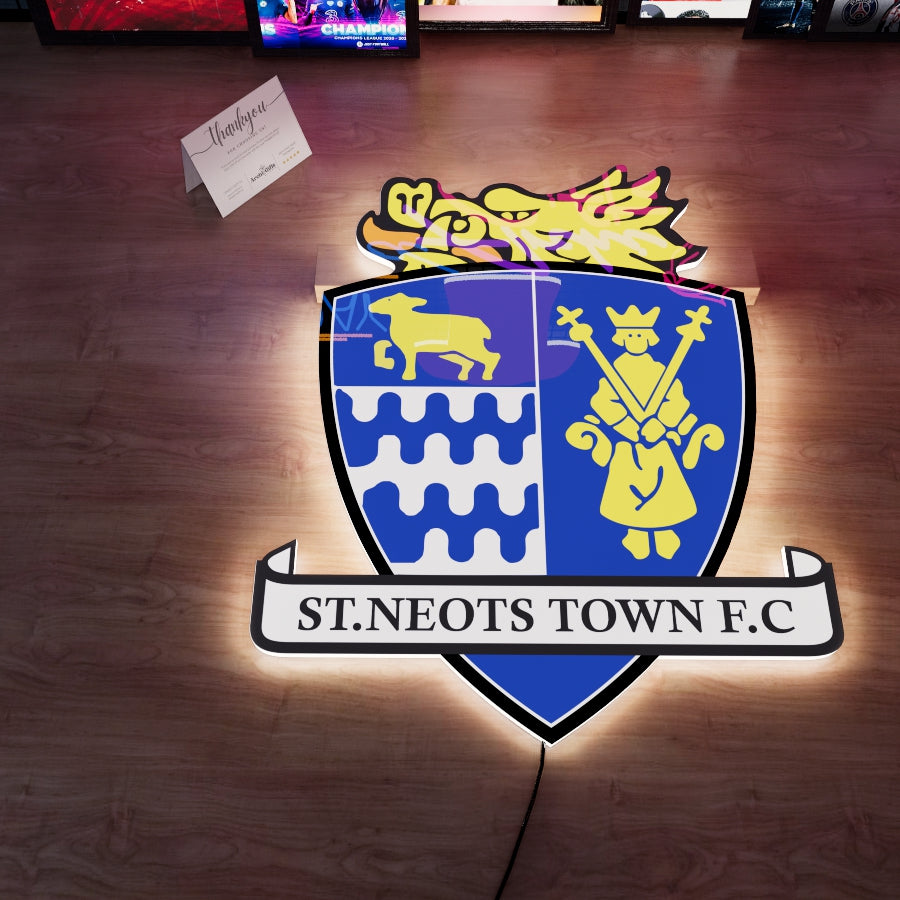 St. Neots Town F.C Logo LED 15 inches (38cm)