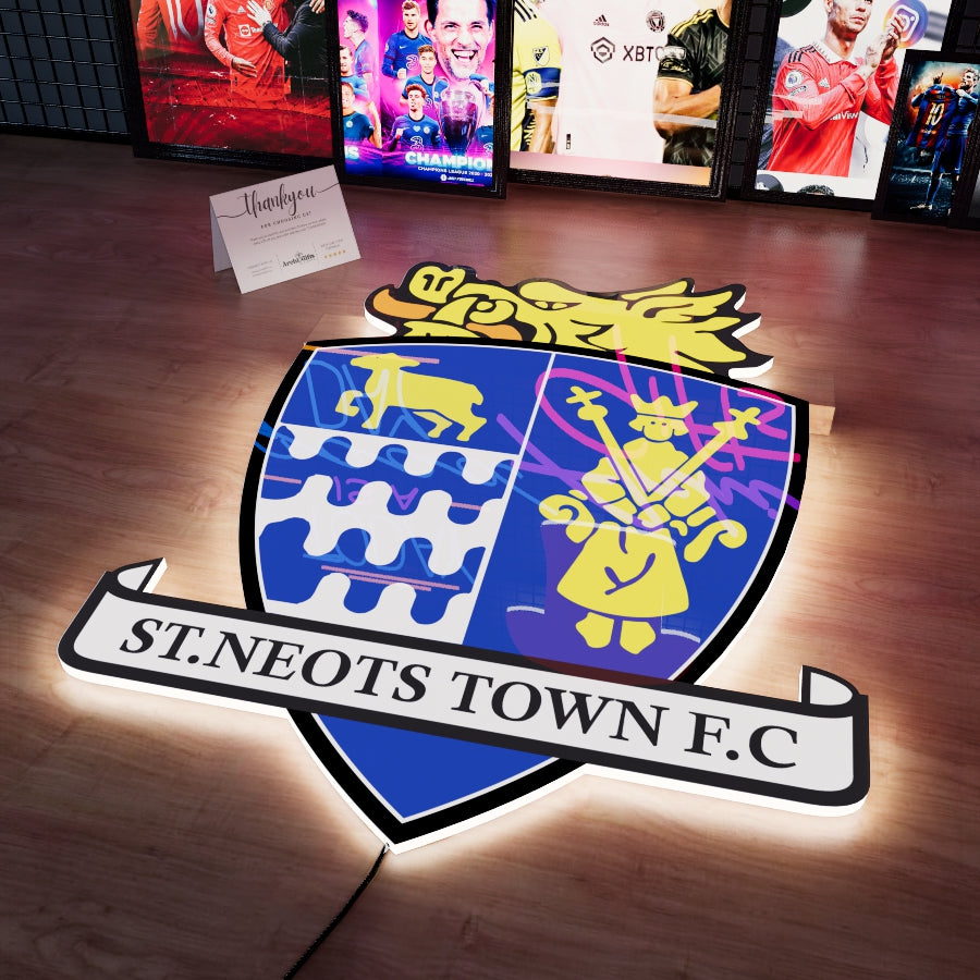 St. Neots Town F.C Logo LED 15 inches (38cm)