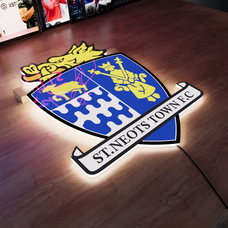 St. Neots Town F.C Logo LED 15 inches (38cm)
