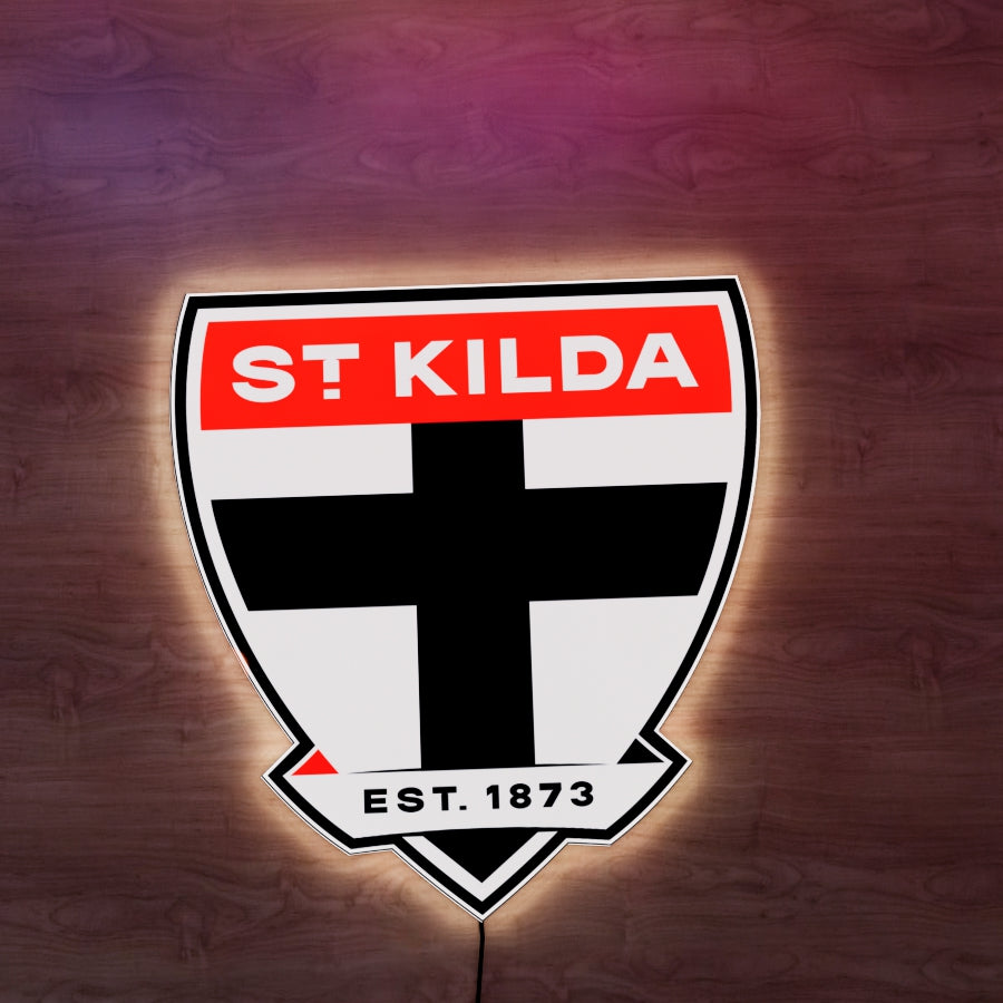 St Kilda Logo LED Wall light