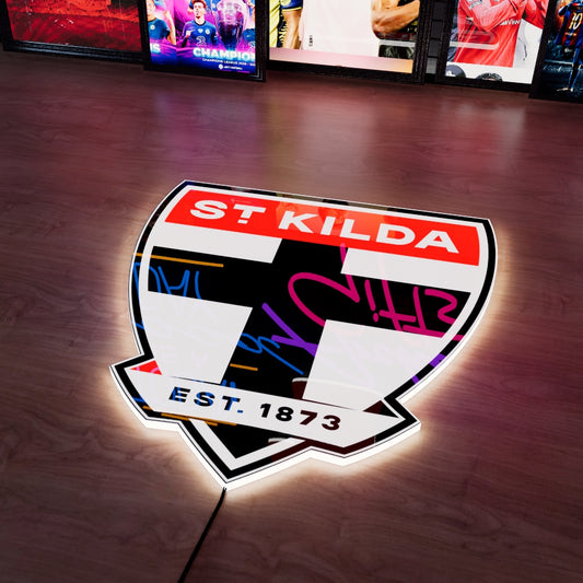 St Kilda Logo LED Wall light