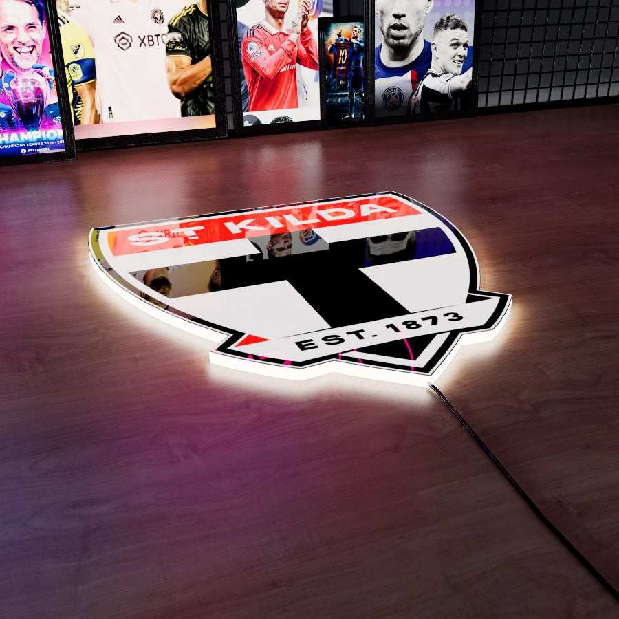 St Kilda Logo LED Wall light