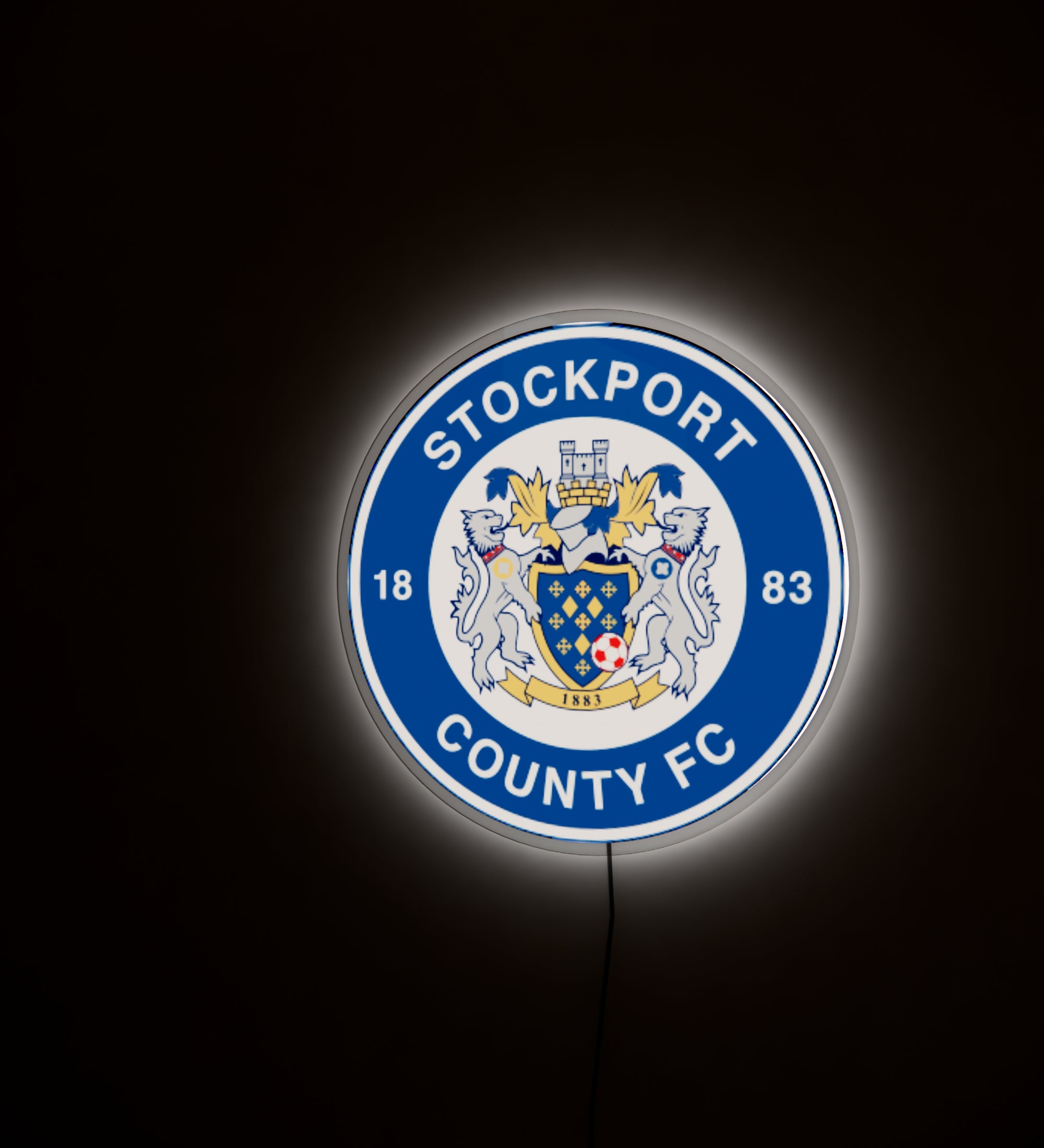 STO FC Badge LED 15 inches (38cm)