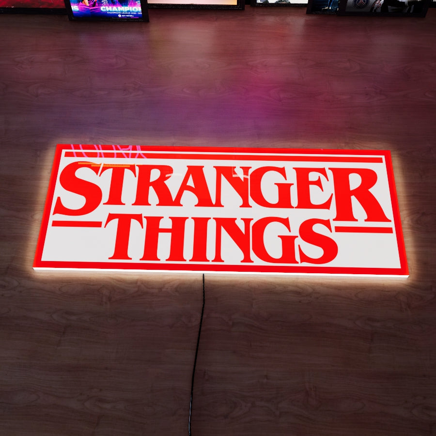 Stranger Things Logo LED Wall light