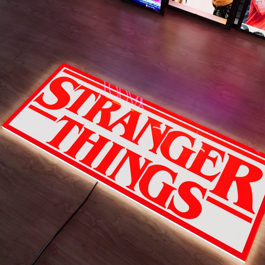 Stranger Things Logo LED Wall light