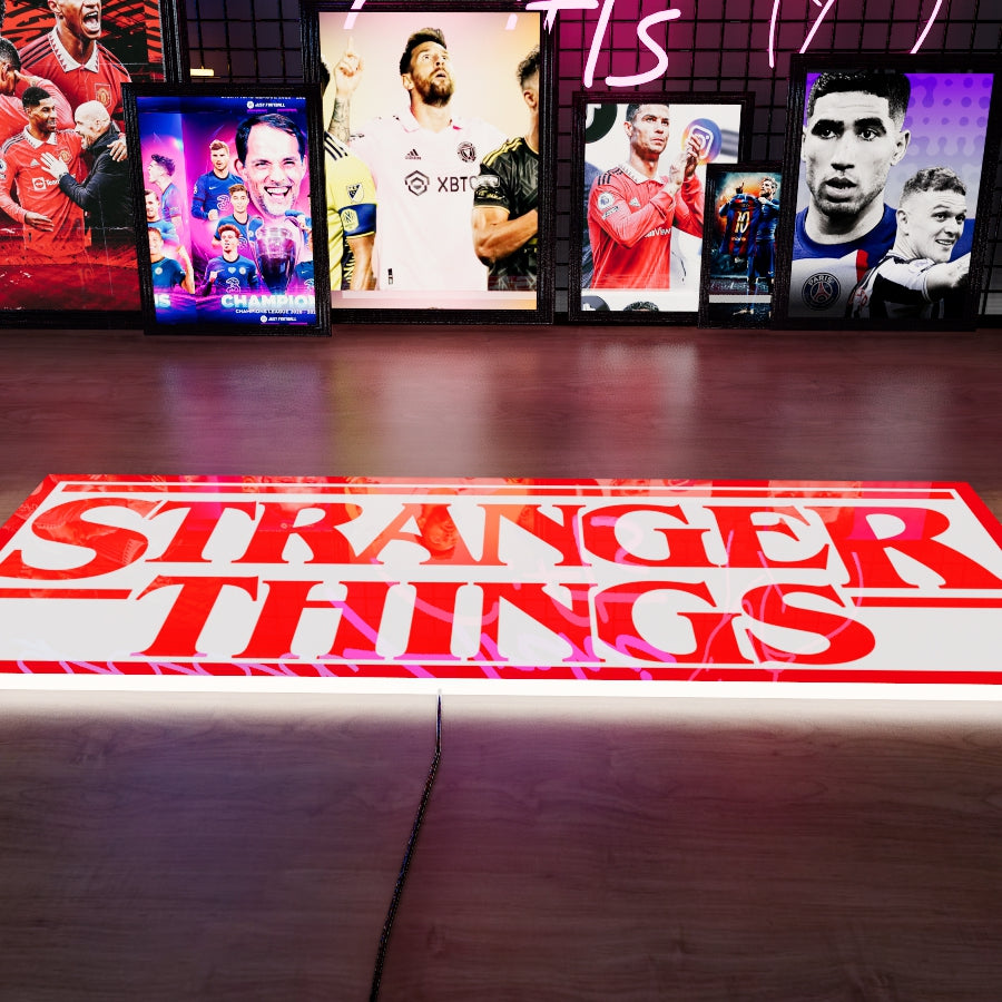 Stranger Things Logo LED Wall light