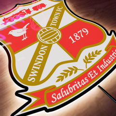 Swindon Town FC Badge LED Wall light