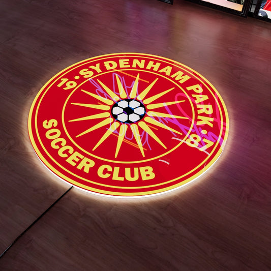 Sydenham Park FC Logo LED Wall light