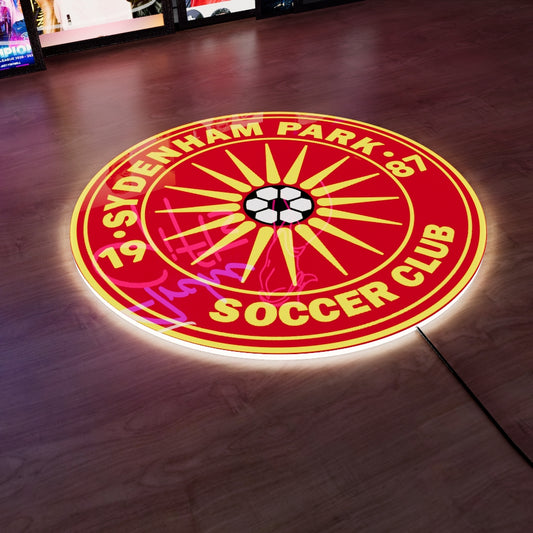 Sydenham Park FC Logo LED Wall light