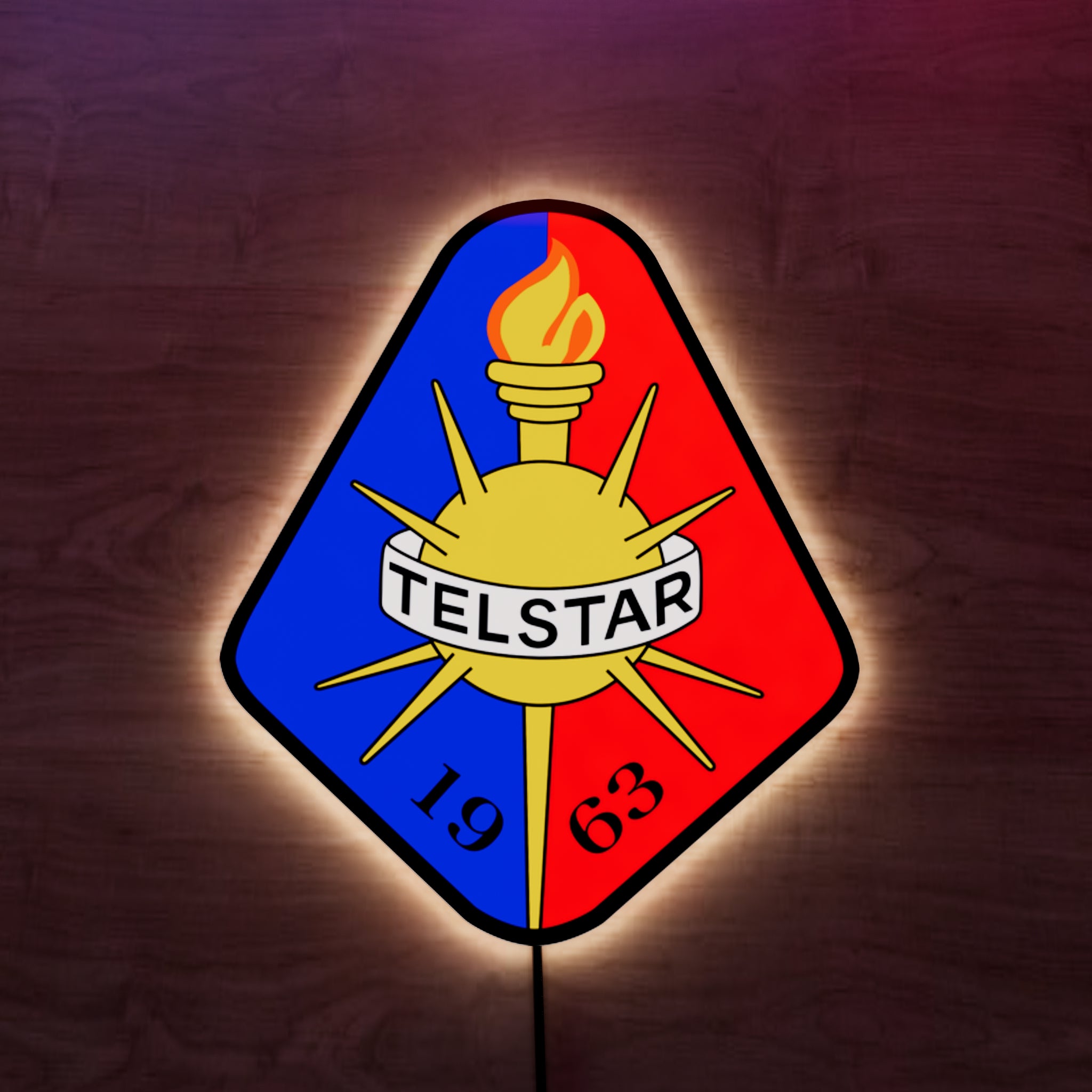 Telstar FC logo LED Wall light