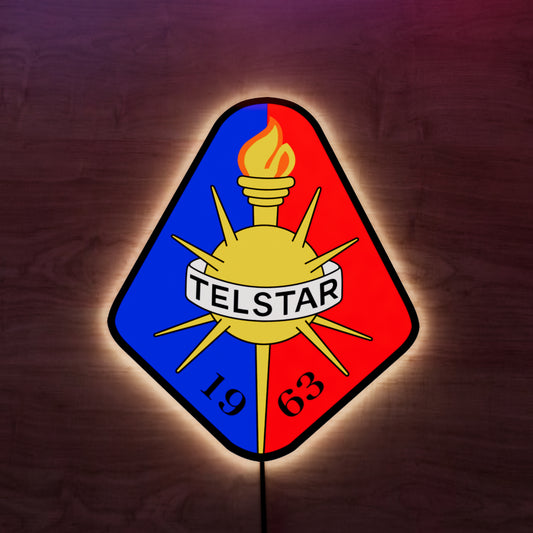 Telstar FC logo LED Wall light